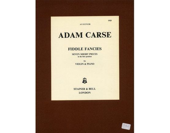 5365 | Fiddle Fancies - Seven short pieces in the first position for violin and piano