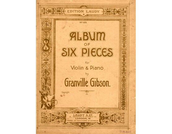 5402 | Album of Six Pieces for violin and piano
