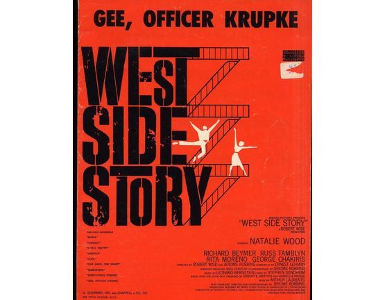 5411 | Gee, Officer Krupke - from "West Side Story"