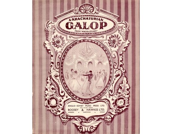 5412 | Galop - from the play "Masquerade" - Piano Solo