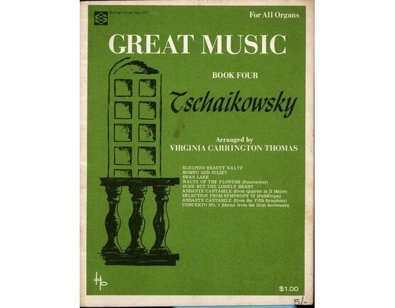 5554 | Tchaikowsky - Great Music for All Organs - Book 4