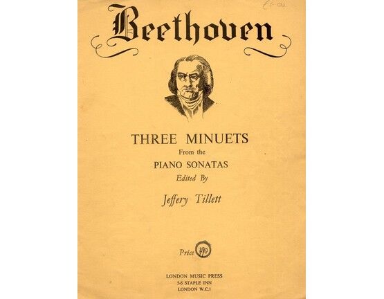 5720 | Three Minuets from the Piano Sonatas (Opus 10, No.3; Opus 22; Opus 31, No. 3)