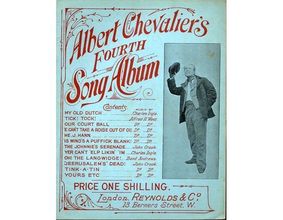 5783 | Albert Chevalier's Fourth Song Album