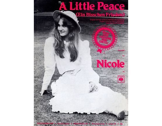 5831 | A Little Peace (Ein Bisschen Frieden) 1982 Eurovision Song Contest winner - Nicole