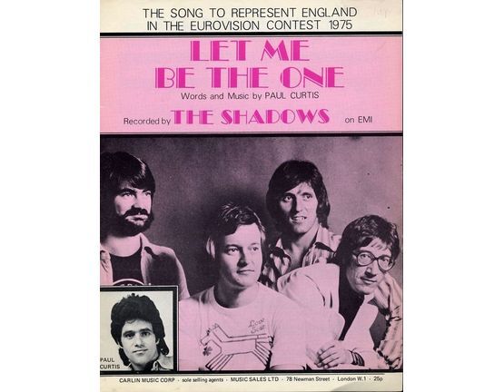 5831 | Let Me Be The One - 1975 Eurovision Song Entry - The Shadows