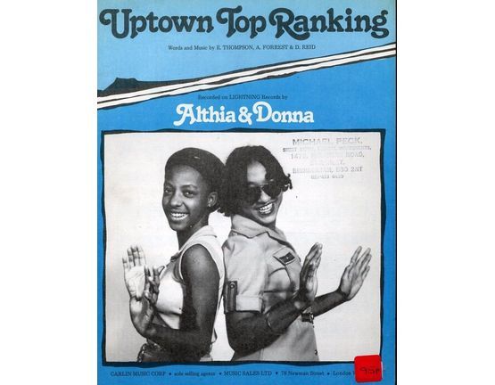 5831 | Uptown Top Ranking featuring Althia and Donna