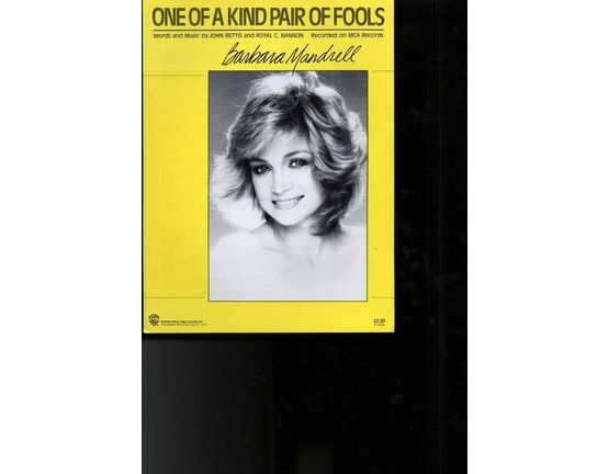 5892 | One of a kind pair of Fools - Recorded on MCA Records by Barbara Mandrell