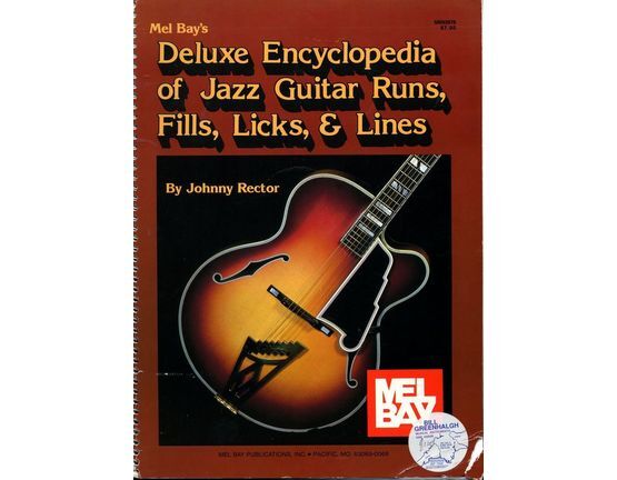 5900 | Deluxe Encyclopedia of Jazz Guitar Runs, Fills, Licks & Lines - Mel Bay Edition No. MB93976