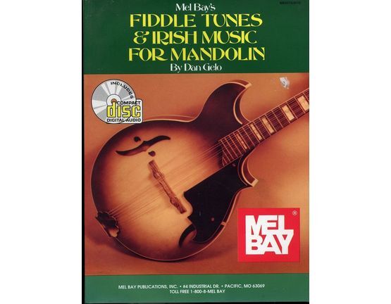 5900 | Fiddle Tunes & Irish Music for Mandolin (with accompanying CD) - 62 Tunes and instruction for the intermediate and advanced player