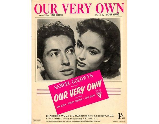 5918 | Our Very Own -  From "Our very Own" Featuring Ann Blyth and Farley Granger