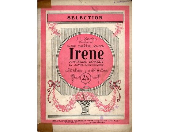 5930 | "Irene" -  Piano Selection of the musical comedy