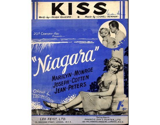 5932 | Kiss -  Featuring Marilyn Monroe in "Niagara"