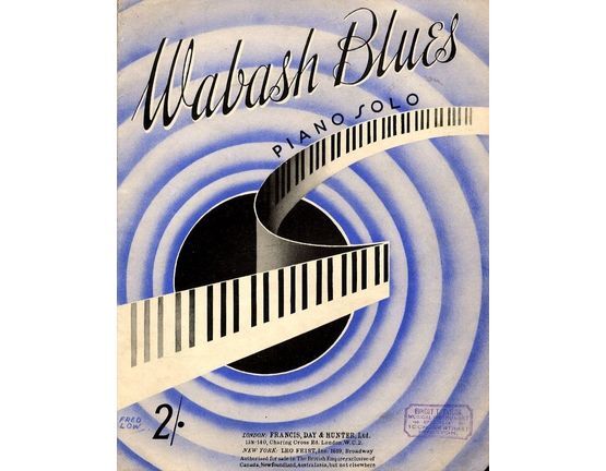 5932 | Wabash Blues - Piano Solo