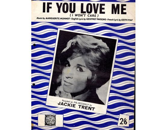 5938 | If You Love Me (I won't care) - Jackie Trent
