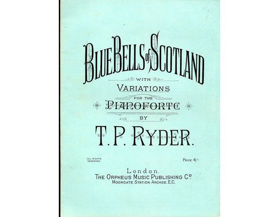 5944 | Blue Bells of Scotland with Variations for pianoforte