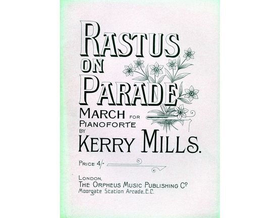 5944 | Rastus on Parade, march