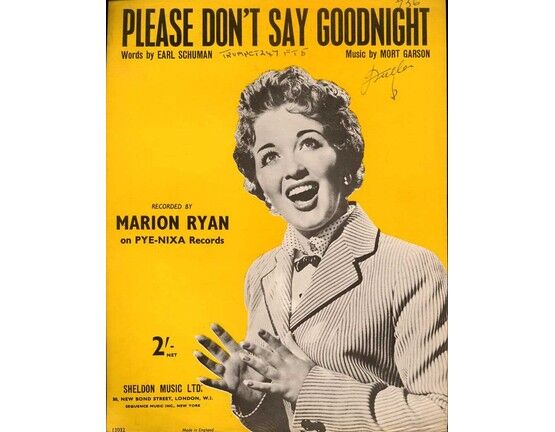 5984 | Please Don't Say Goodnight - Featuring Marion Ryan