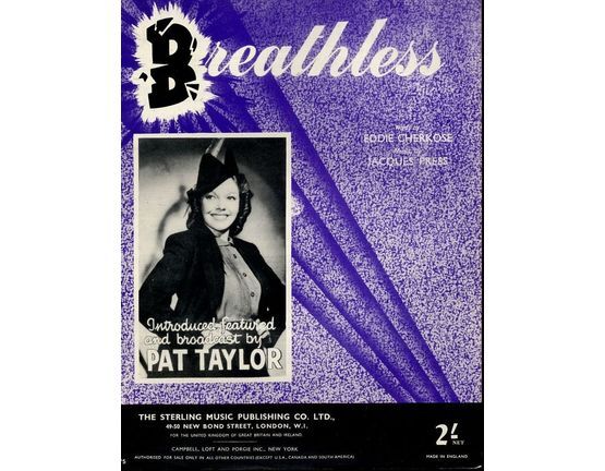 6005 | Breathless - Featuring Pat Taylor