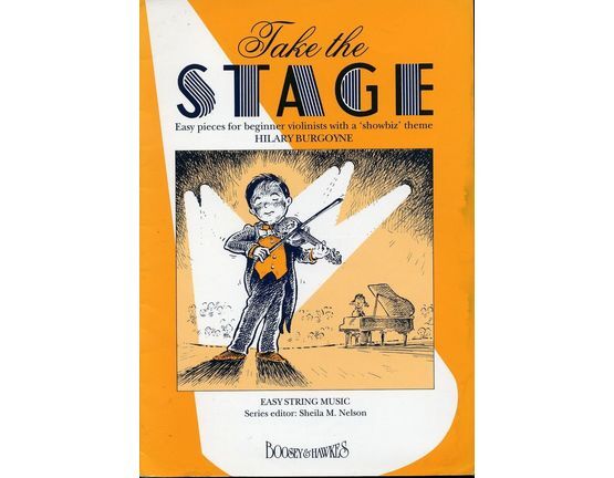 6099 | Take the Stage - Easy pieces for beginner violinists with a 'showbiz' theme - For Violin and Piano