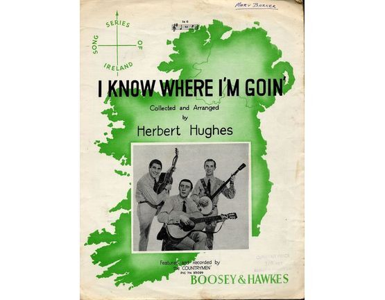 6105 | I Know Where I'm Goin' - Key of G - Traditional from "Irish Country Songs" - Songs of Ireland series - As featured and Recorded by "The Countrymen" on