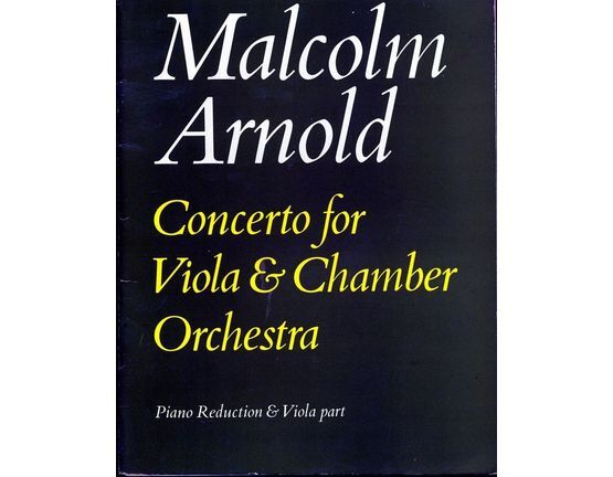 6117 | Concert for Viola & Chamber Orchestra - Piano Reduction & Viola part