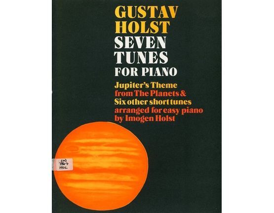 6117 | Gustav Holst Seven Tunes for Piano for easy piano - Jupiter's Theme - for the planets and six other short tunes and six other short tunes