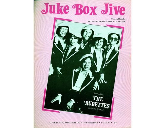 6160 | Juke Box Jive - The Rubettes (b/w photo)