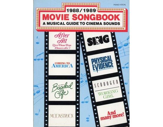 6229 | 1988/1989 Movie Songbook - A Musical Guide to Cinema Sounds - Piano - Vocal