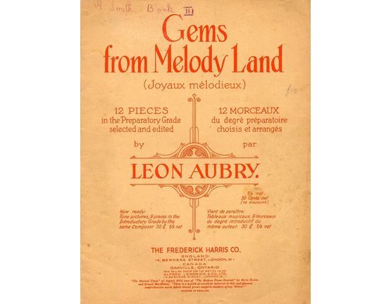 6376 | Gems from Melody Land (Joyaux melodieux). 12 pieces in the preparatory grade.