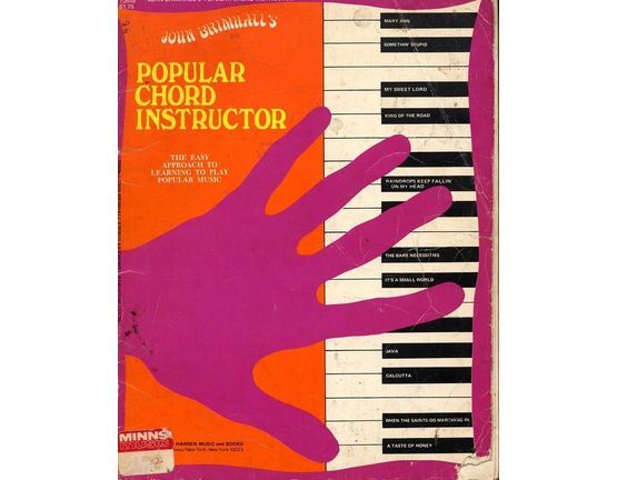 6501 | John Brimhall's Popular Chord Instructor - The Easy Approach to learning to play Popular Music