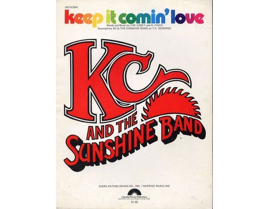 6530 | Keep It Comin' Love - Recorded by KC and The Sunshine Band on T.K. Records - For Piano and Voice with Guitar chord symbols