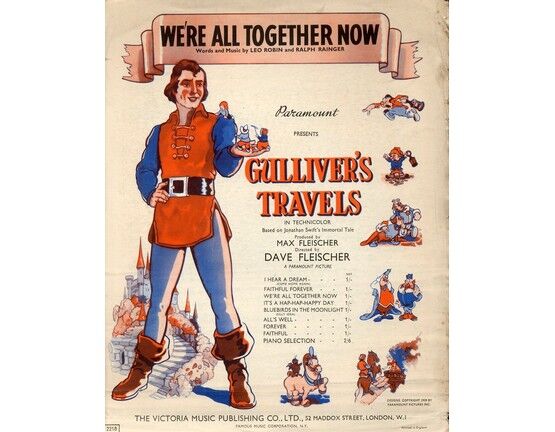 6542 | We're All Together Now - from "Gullivers Travels"