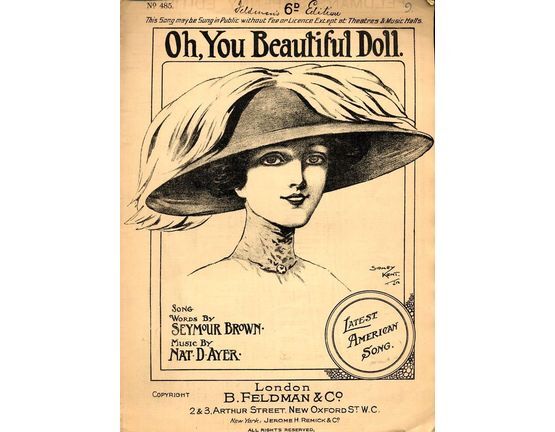 6587 | Oh You Beautiful Doll - latest American Song