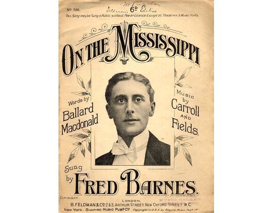 6587 | On The Mississippi - Miss Alice Wyatt, Fred Barnes