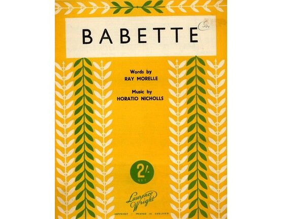 6601 | Babette - Song with English and French words