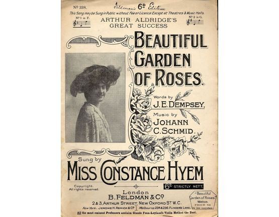 6630 | Beautiful Garden of Roses -  Miss Constance Hyem