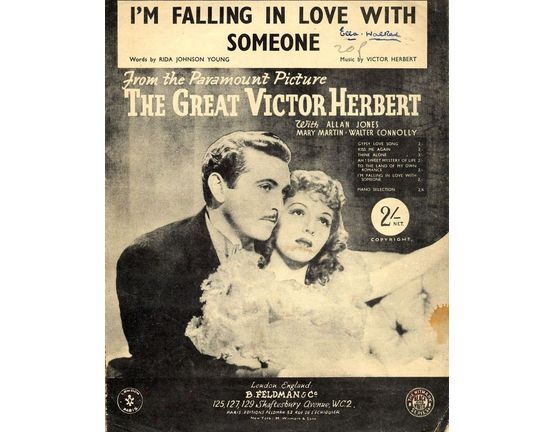6630 | I'm Falling in Love with Someone - Featuring Allan Jones & Mary Martin from "The Great Victor Herbert"