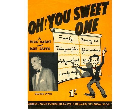 6639 | Oh! You sweet one,  (Peter Sellers. Helen Ward), (featured John Denis), featuring George Mitchell, Howard Lucraft, Stanley Black, Billy Ternent