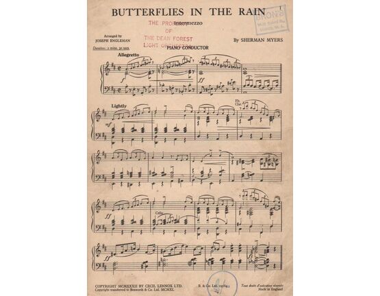 6649 | Butterflies in the Rain - Intermezzo