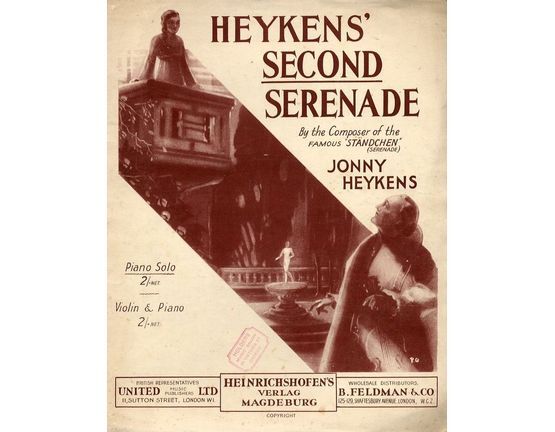 6659 | Heykens' Second Serenade - Piano Solo