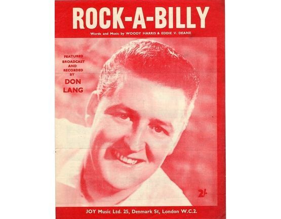 6824 | Rock A Billy - As featured,broadcast and recorded by Don Lang