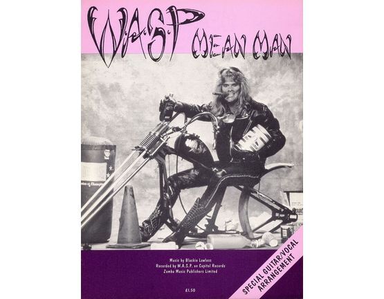 6832 | Mean Man - Recorded by W.A.S.P. on Capitol Records