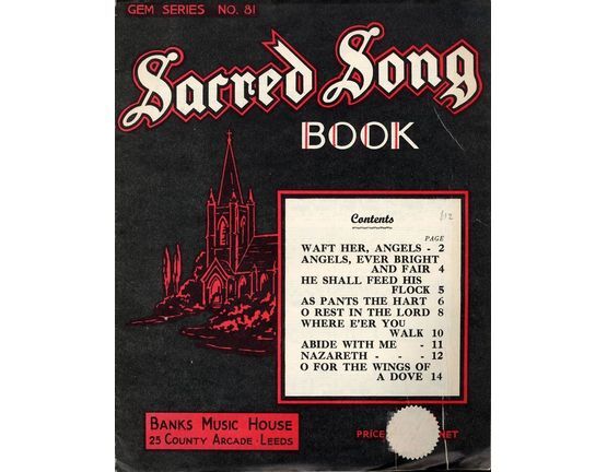 6989 | Sacred Song Book - Gem Sereies No. 81