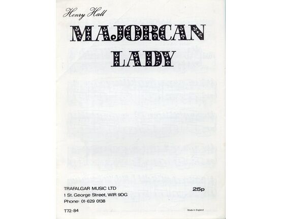 7020 | Majorcan Lady - For Piano