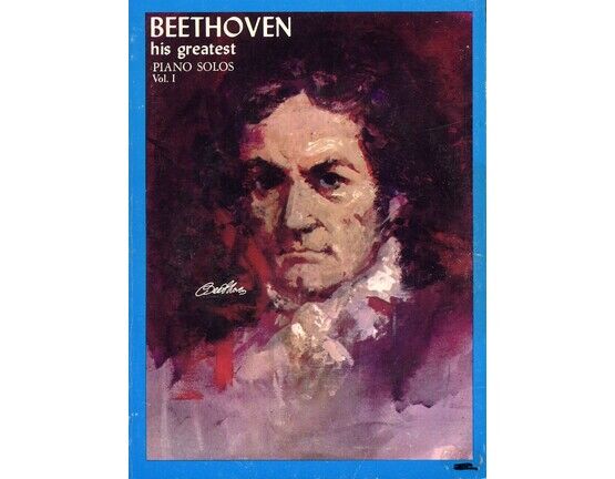 7036 | Beethoven - His Greatest Piano Solos - Volume 1 - Featuring Beethoven
