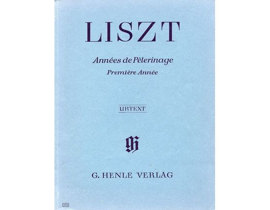 7118 | Annees de Pelerinage - Premiere Annee Suisse - Urtext Edition