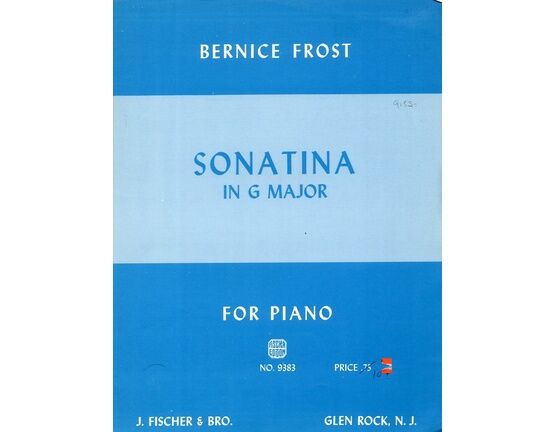 7150 | Frost - Sonatina in G Major - Piano Solo