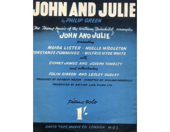 7153 | John and Julie - recorded by Eddie Calvert - from the film "John and Julie"