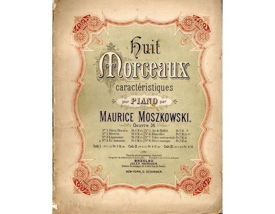 7162 | Huit Morceaux caracteristiques pour Piano - No. 4 - 6 - Vol. 2