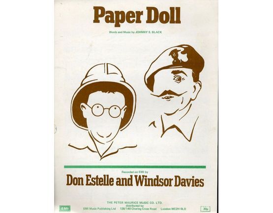 7302 | Paper Doll - Song featuring George Elrick, Joe Loss, Don Estelle and Windsor Davies